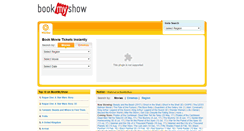 Desktop Screenshot of bookmyshow.co.nz
