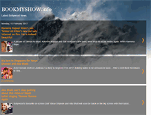 Tablet Screenshot of bookmyshow.info